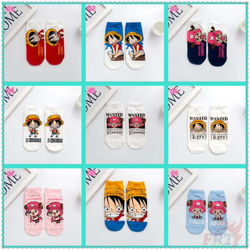 ❀ One Piece Socks ❀ 1Pair Fashion Short Socks Novelty Ankle Socks（10 Styles）