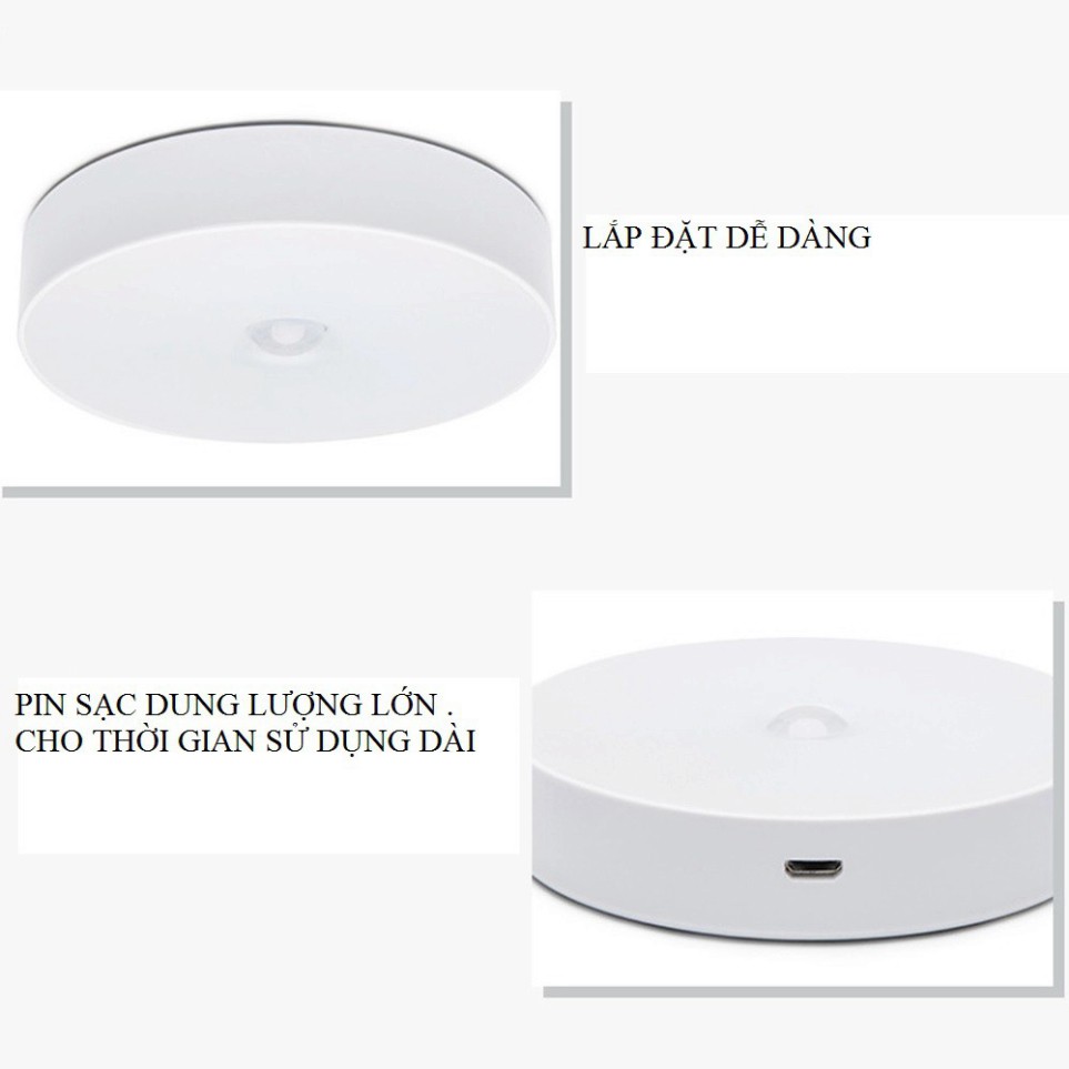 Đèn Led Dán Tường Cảm Ứng Thông Minh