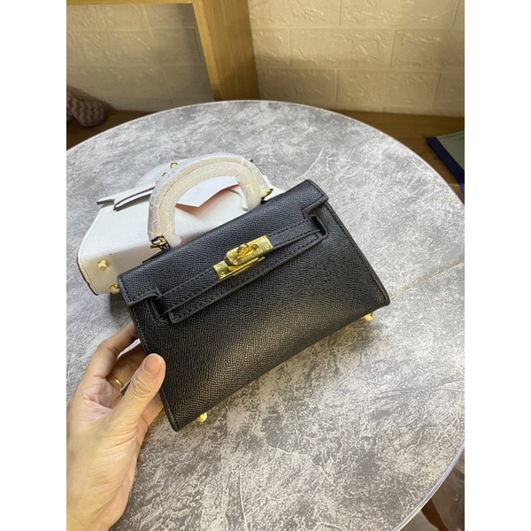 Túi xách hm size 19 dáng thấp