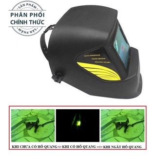 Mũ hàn điện tử tự động Mexin LYG-3200A - Ứng dụng hàn que, hàn tig, hàn mig, máy mài, máy cát, máy trà nhám