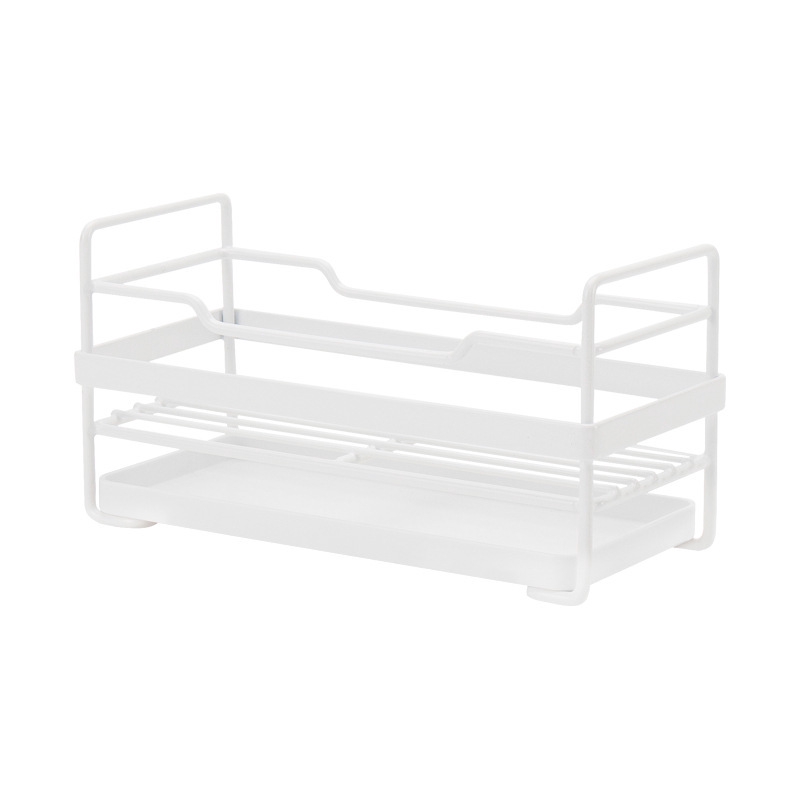 Giá đựng đồ bằng sắc kim loại có khay xốp cho nhà bếp