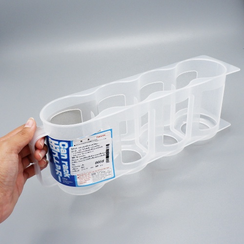 Daiso Khay 4 chỗ để lon dành cho size 350ml 7.4x30x10.8cm