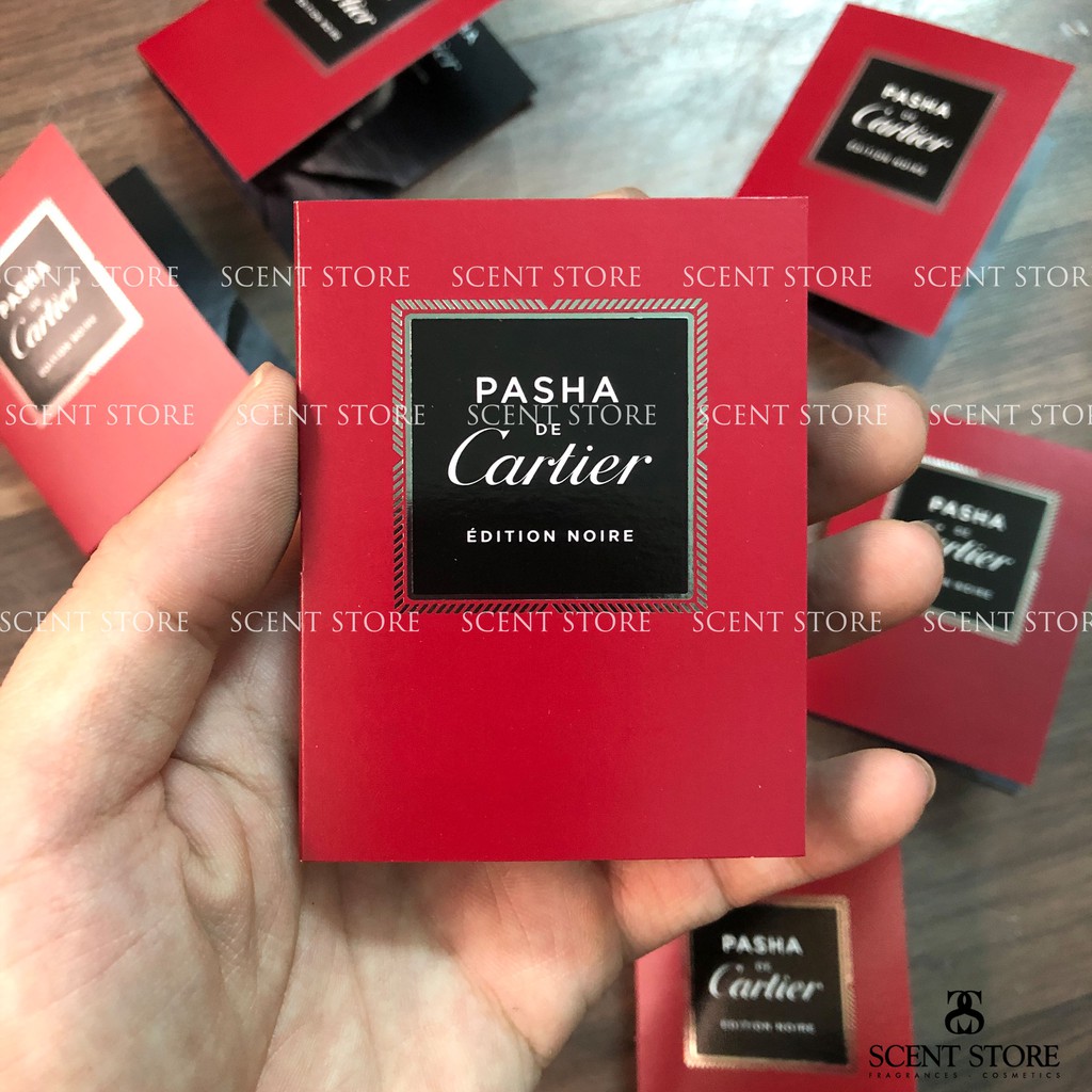Scentstorevn - Vial chính hãng nước hoa Cartier Pasha Edition Noire [1.5ml]