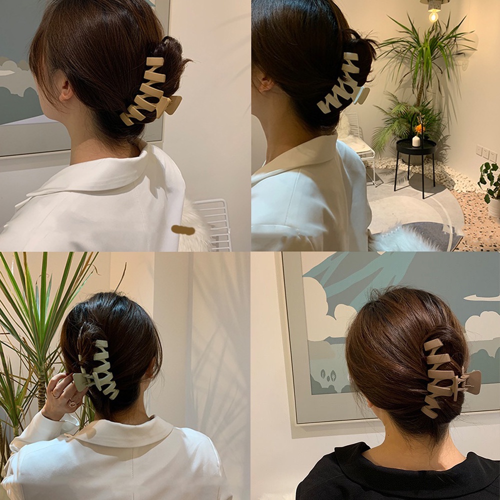Kẹp Tóc Hình Cá Mập Màu Sắc Ngọt Ngào Phong Cách Retro Hàn Quốc
