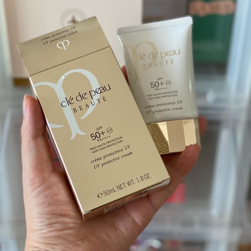 Kem chống nắng dưỡng đẹp da Cle de peau beauty uv protection cream spf 50 +