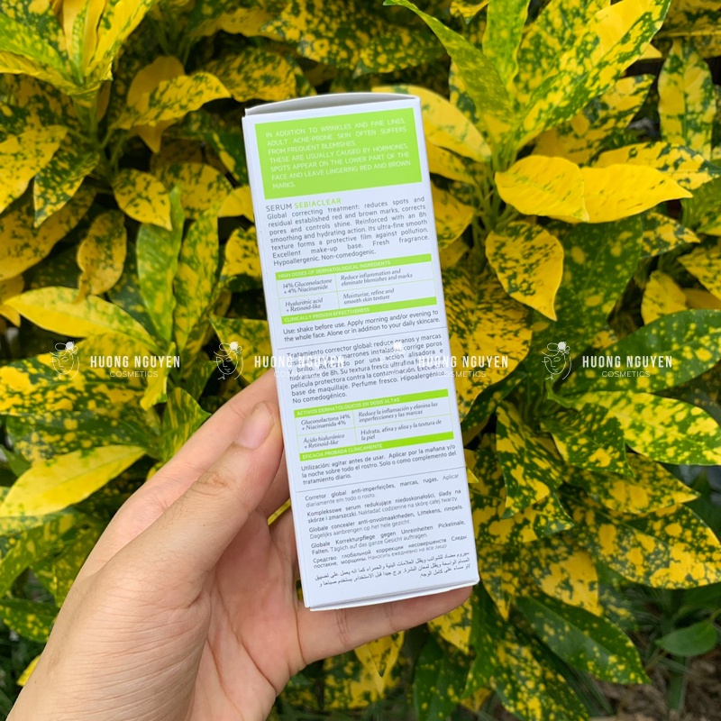 Tinh Chất Làm Giảm Mụn &amp; Mờ Nám Và Nếp Nhăn SVR Sebiaclear Serum 30ml