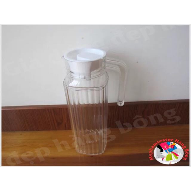 Bình nước vân sọc kẻ 1L hàng đẹp