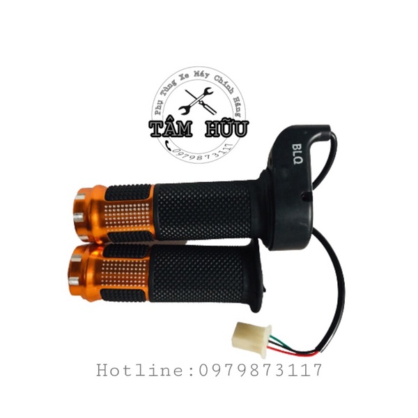 Bộ Tay Ga Xe Đạp Điện BLQ Cao Cấp Không nút