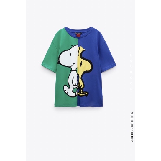 Áo thun tshirt Snoopy phối màu dễ thương