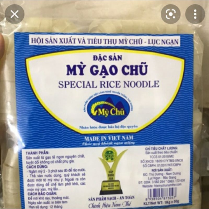 Mỳ gạo chũ đặc biệt thơm ngon