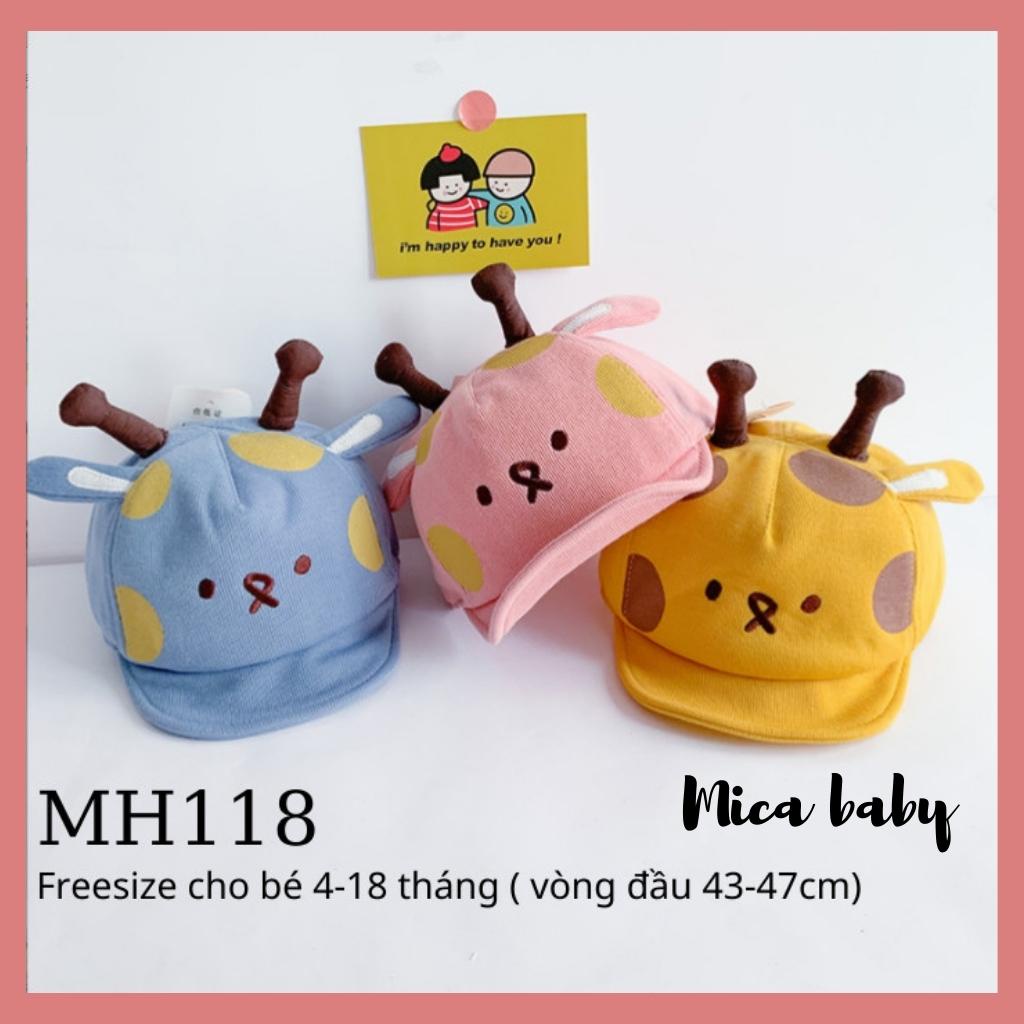 Mũ lưỡi trai hình hươu đáng yêu cho bé Mica Baby MH118