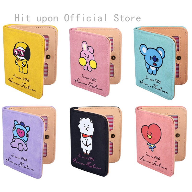 Ví Gập In Hình Bts Bt21