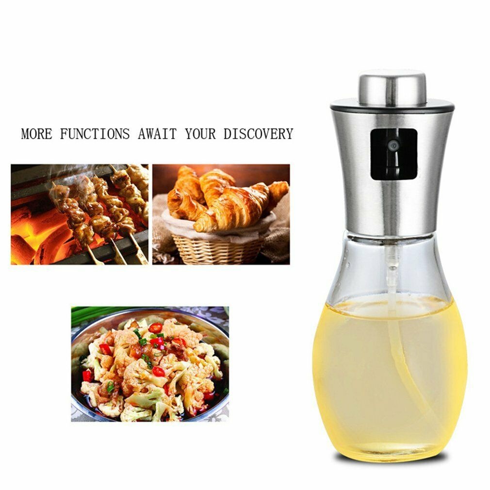 Bình Xịt Dầu Ăn Bằng Thép Không Gỉ Dung Tích 200ml