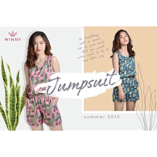 [WINNY - 272033] Bộ Jumpsuit Lanh