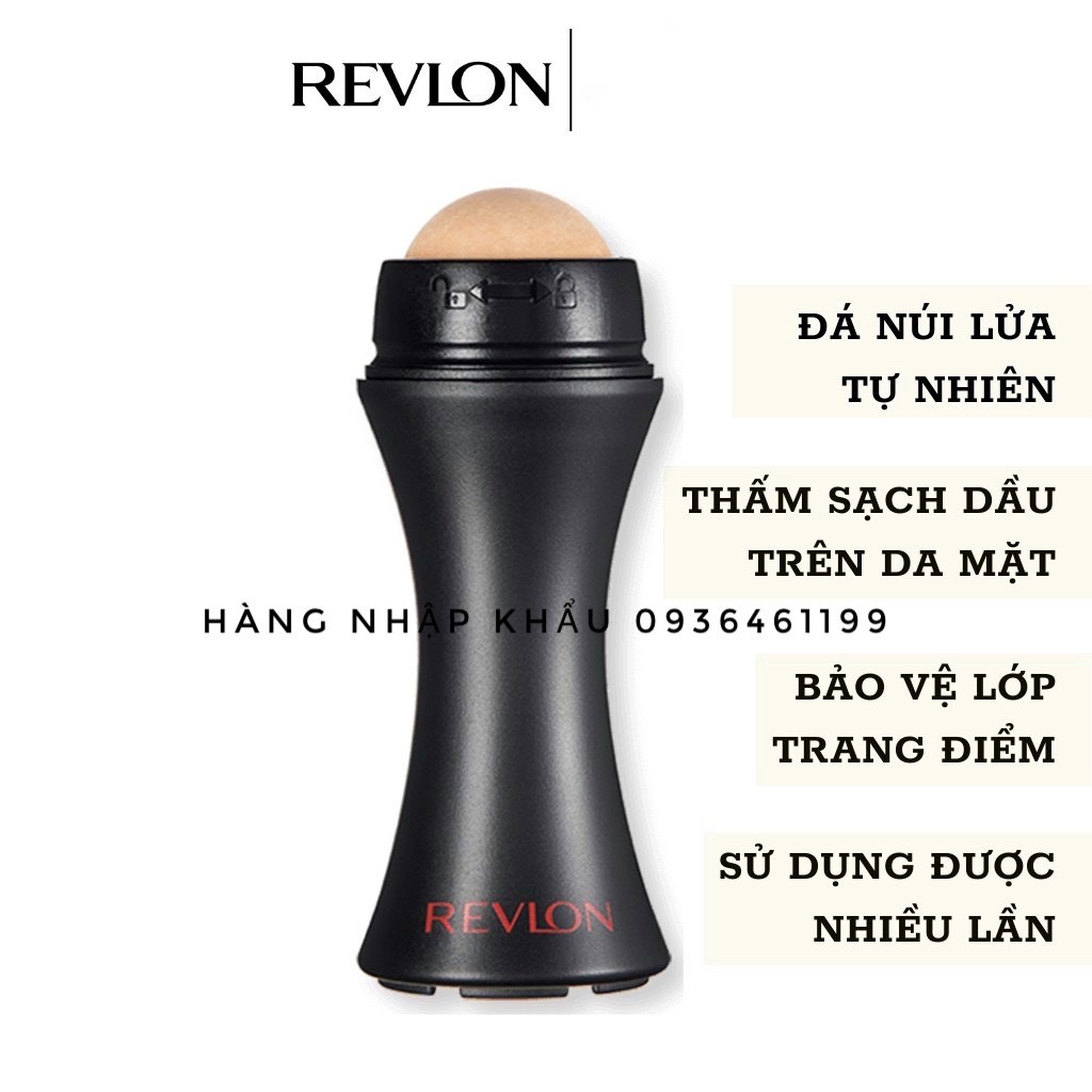 Thanh lăn dầu đá núi lửa tự nhiên Siêu HOT [Úc] Revlon Oil Control On-The-Go [Chính hãng]