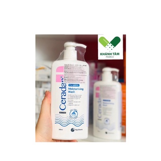 Sữa tắm và rửa mặt Ceradan Wash