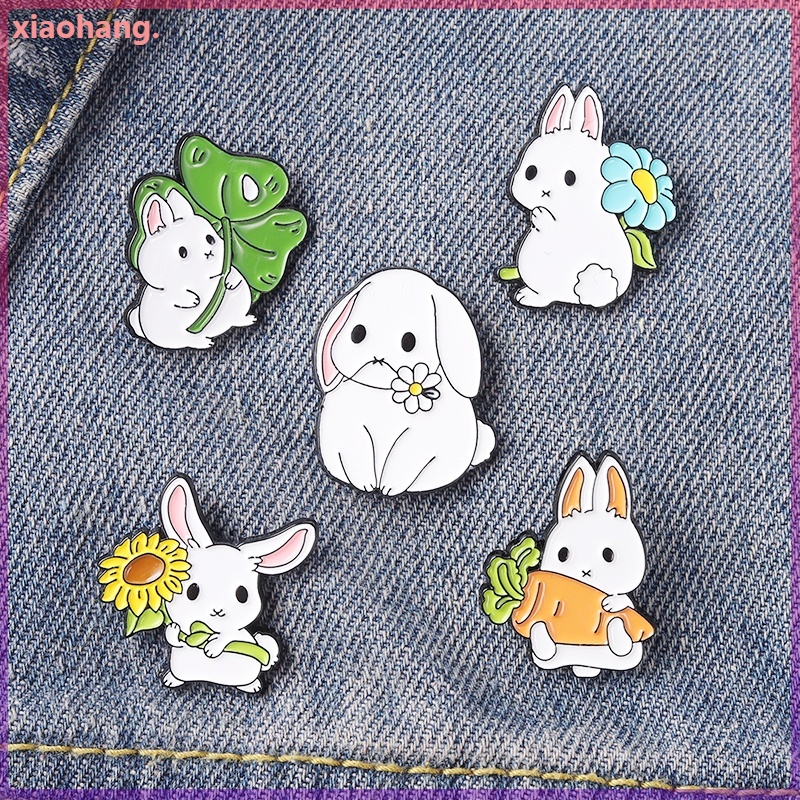 Ghim cài áo hình thỏ dễ thương