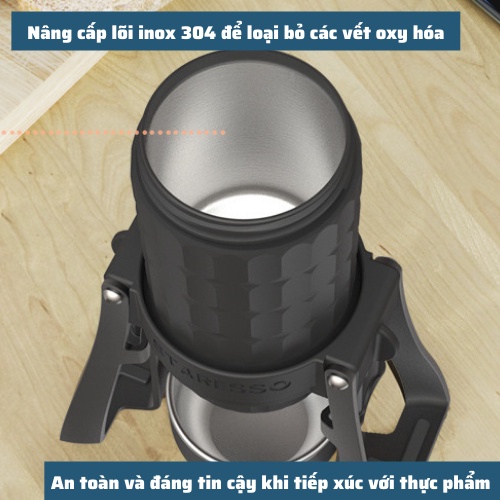 Máy Pha Cà Phê Mini STARESSO Mirage Pro 2021 chính hãng Espresso nguyên chất tặng kèm 100gr bột cafe Arabica