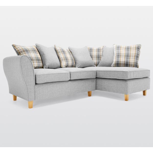 Sofa góc hiện đại dành cho phòng khách nhỏ DP12