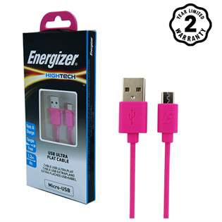 Cáp Energizer (SL:10) - HT Flat USB Micro 1.2m (nhiều màu) - chính hãng phân phối