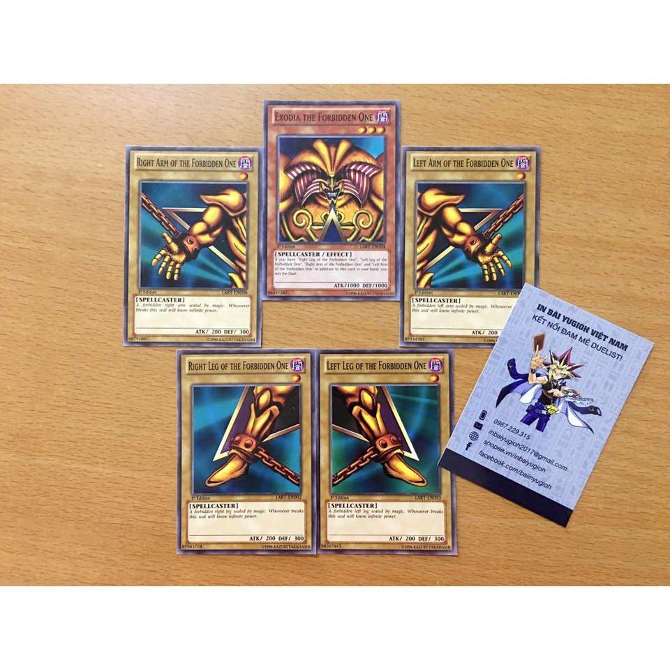 Ngẫu nhiên 30 lá Yugioh in - Không chọn lá
