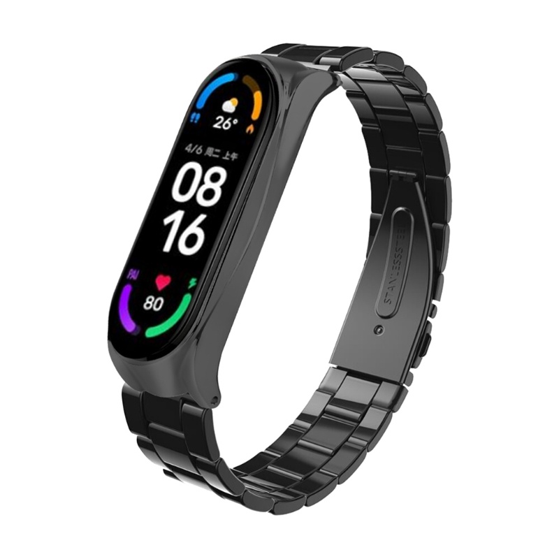 Dây đeo thay thế bằng thép không gỉ cho Xiaomi Mi Band 6/Mi 6