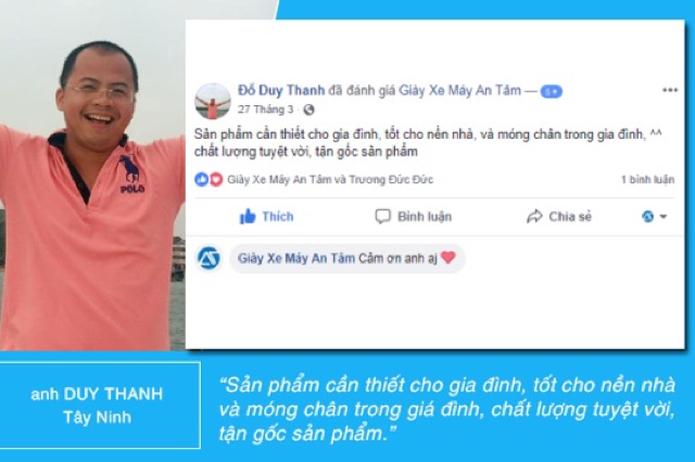 Mua 4 tặng 1 giày xe máy An Tâm