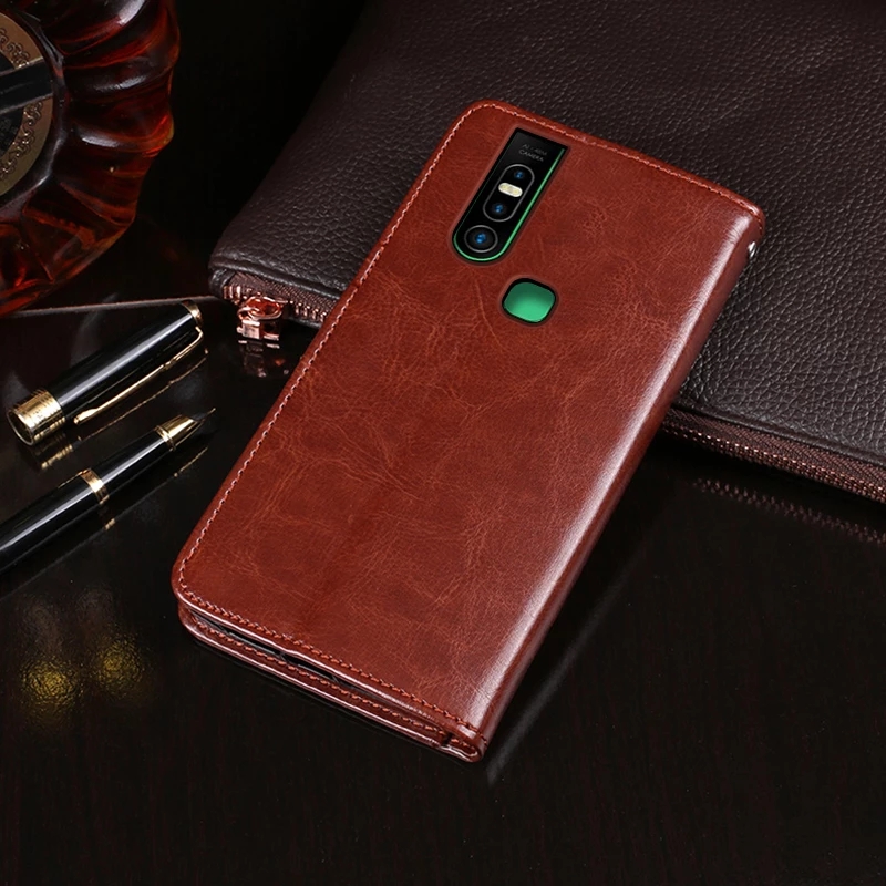 Ốp Dạng Lật Bằng Da Dành Cho infinix S5 Pro X660 X660C