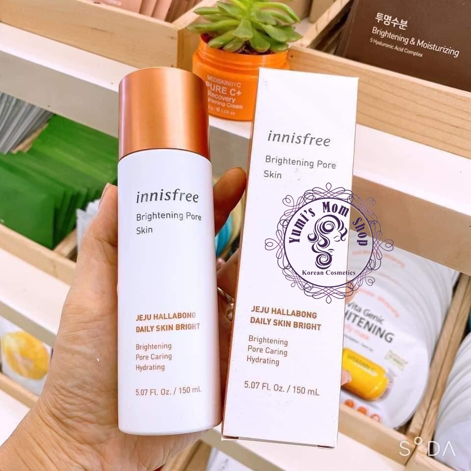 Nước Hoa Hồng Innisfree Brightening Pore Skin