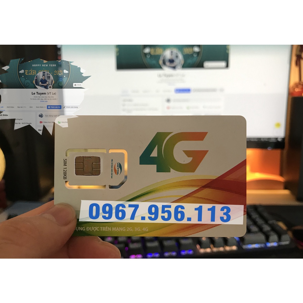 SIM V120N Siêu DATA Viettel ĐẦU 09 giá rẻ ĐÃ ĐĂNG KÝ GÓI - 【Có 120GB Data + Gọi Nội Mạng Miễn Phí】