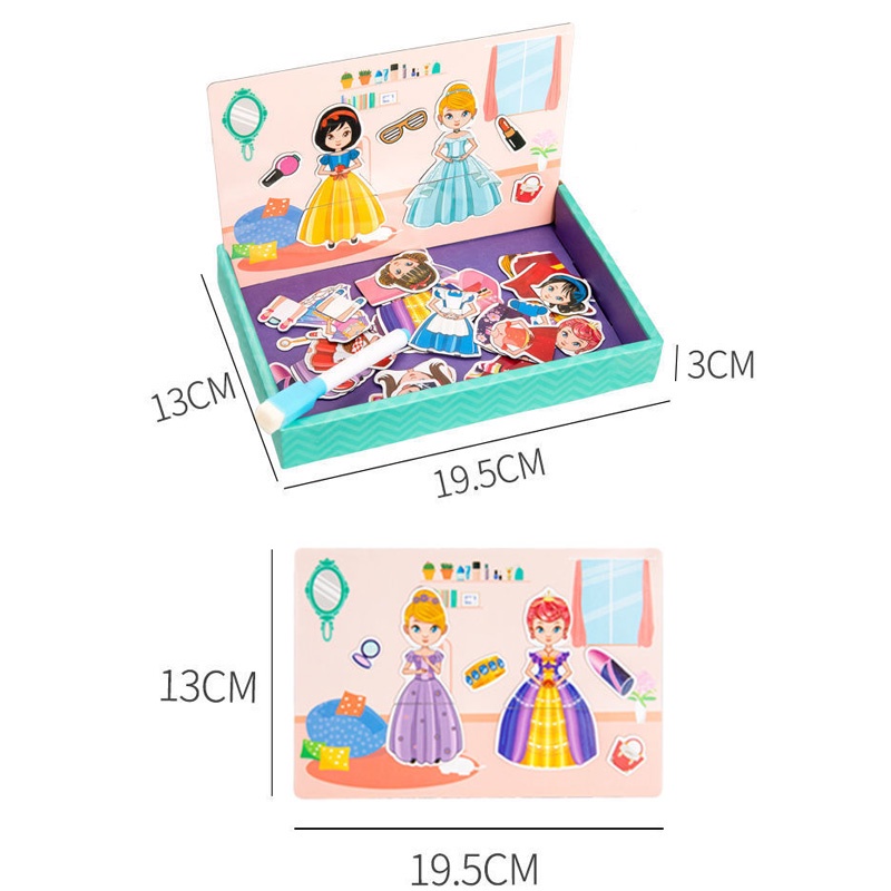 ZHAN QI TOYS Bộ đồ chơi xếp hình 3d dạy học sớm cho trẻ nhỏ tiện dụng