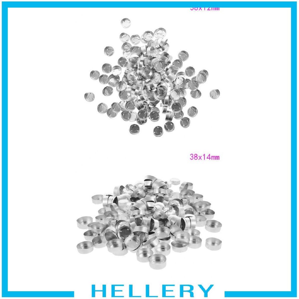 Set 200 Đế Nến Bằng Hợp Kim Nhôm