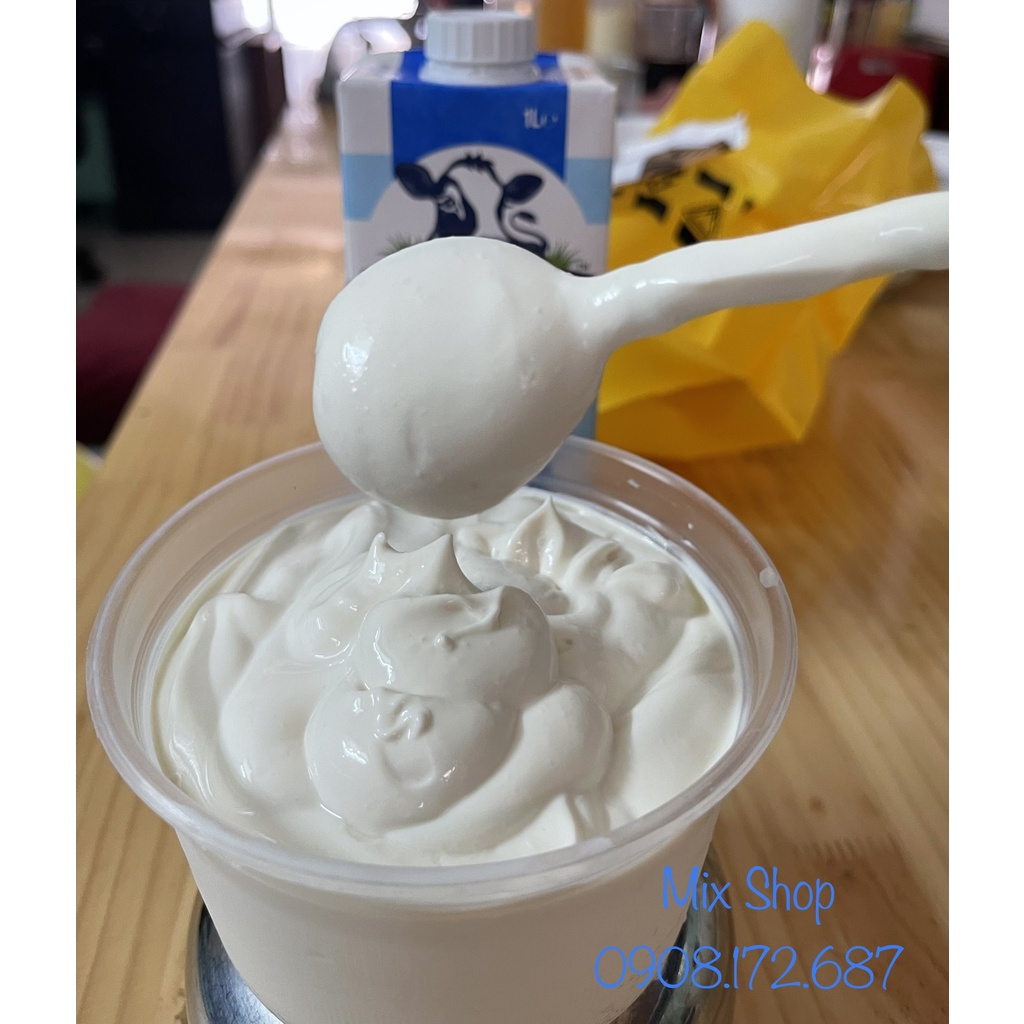 Sữa Chua Hy Lạp Làm Từ Nấm Sữa Kefir Dẻo Thơm - Eat Clean/ Healthy