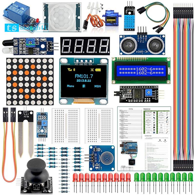 Bộ Kit Khởi Động Cho Arduino Kit R3 Nano V3.0 Mega 2560 Mega 328