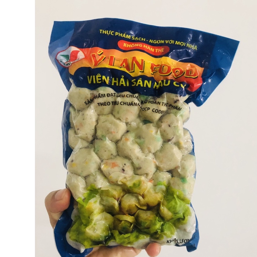 Gói 500g Viên hải sản rau củ