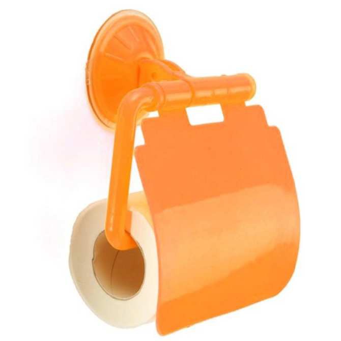 Móc hút treo giấy vệ sinh hút chân ko bằng nhựa - Móc treo đồ nhà tắm tiện lợi