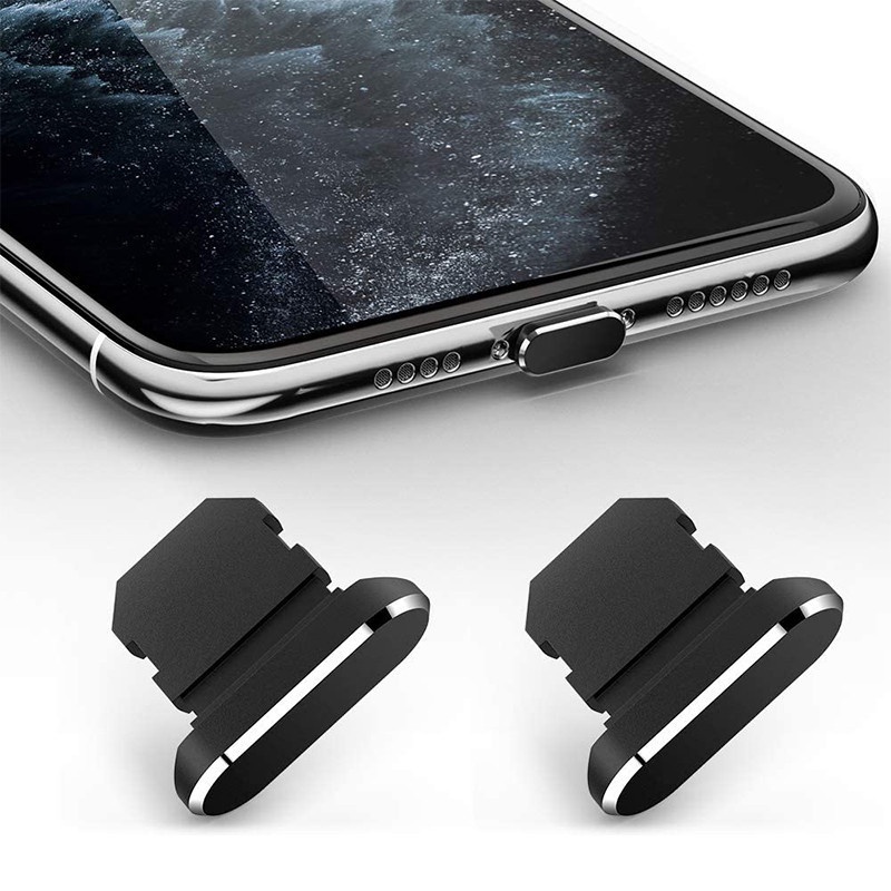 1 Đầu Cắm Chống Bụi Cho Cổng Sạc Điện Thoại Compatible For Apple
