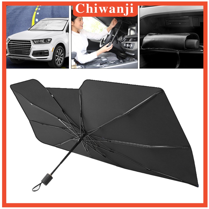 Dù Che Nắng Chống Tia UV Có Thể Gập Lại Gắn Kính Chắn Gió Xe Hơi