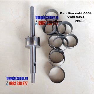 Dao tiện cabi : combo dao 6301+10 bạc 6301