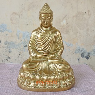 Tượng phật Thích Ca cao 30cm, bán tượng thích ca bằng đồng, giá tượng thích ca bằng đồng