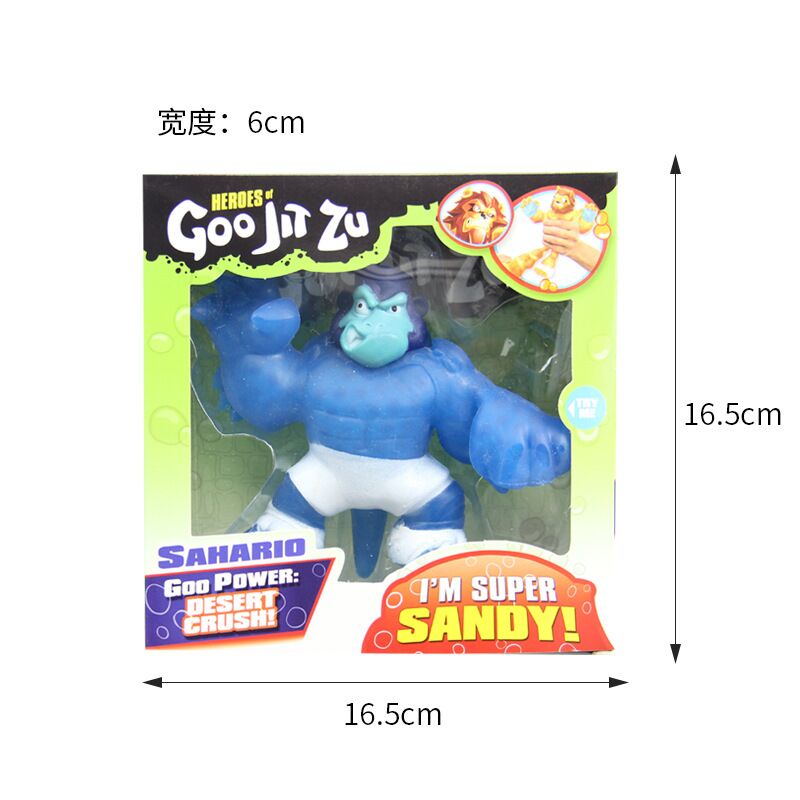 Đồ Chơi Nắn Bóp Đàn Hồi Giảm Stress Hình Goo Jit Zu Hero