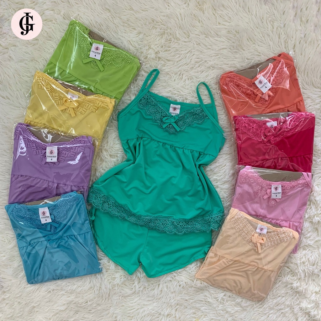 Bộ Thun Lạnh Bé Gái 7-12kg Bản 2 Dây Nhỏ Nhún Ngực, Đồ Bộ Ngủ Bé Gái Cao Cấp Hàng Xuất Khẩu Nhiều Màu Mềm Mịn Thoáng Mát