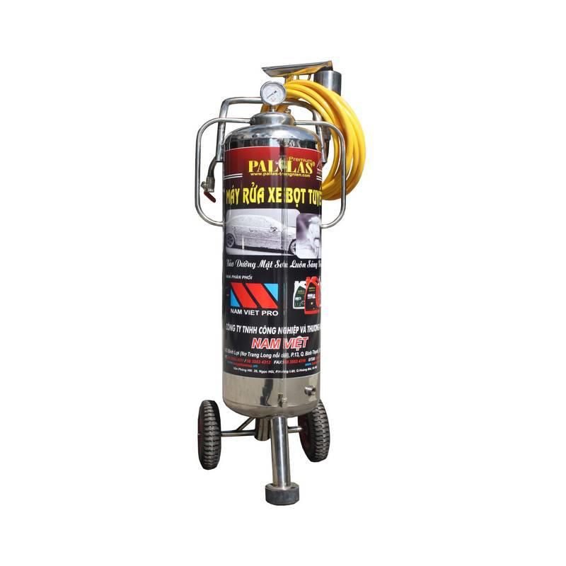 BÌNH TẠO BỌT TUYẾT 40L LÀM BẰNG INOX 304 SIÊU BỀN, SẢN XUẤT TẠI VIỆT NAM CÓ SẴN CẦN PHUN BỌT
