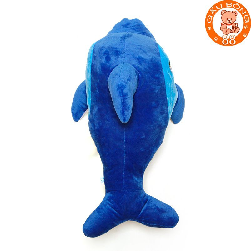 Gấu bông cá heo xanh size 50cm