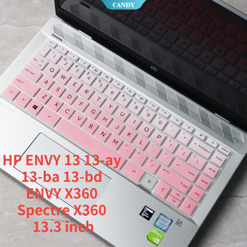 Miếng Silicon Mềm Bảo Vệ Bàn Phím Máy Tính HP ENVY 13 13-ay 13-ba 13-bd ENVY X360 Spectre X360 13.3"