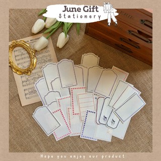 Set Mix 20 Giấy Note Retro Trang Trí Sổ