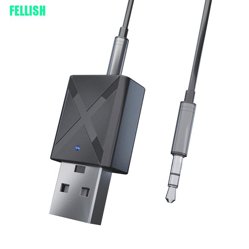 Bộ Thu Phát Bluetooth 5.0 Không Dây 2 Trong 1 Cho Xe Hơi