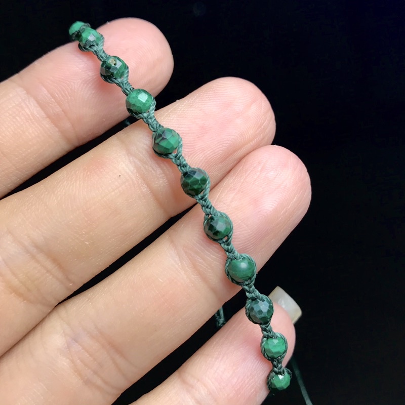 [Lapislazuli,Lapis,malachite] vòng tay handmade, đá thiên nhiên, thắt dây, thủ công