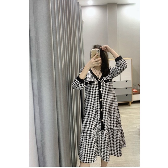 váy bầu công GM004