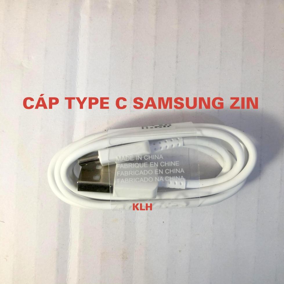 Dây cáp sạc nhanh type C samsung, cáp dài 1m tiêu chuẩn Eu dùng cho các loại smartphone không kén máy KLH shop